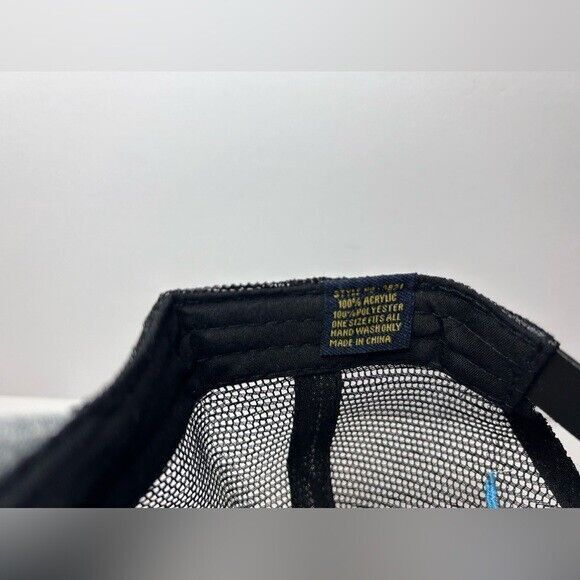 Continental Hydraulics Cap Gray Black Mesh Snapback Hat Unisex NWOT - Picture 7 of 7